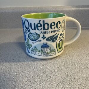 STARBUCKS COFFEE / Tasse BEEN THERE Series / QUÉBEC CANADA 14 oz